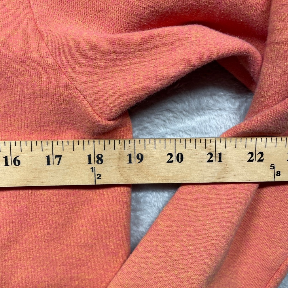 Gildan Full Zip Hoodie Womens Small Orange Alaska Moose Graphic Heavy Blend - Picture 8 of 10